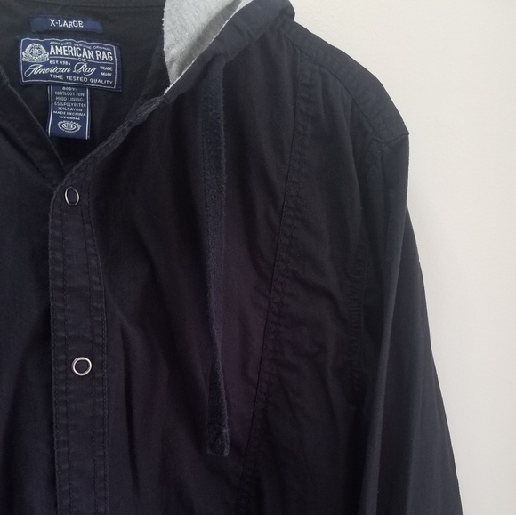 AMERICAN RAG hooded shirt - Picture 5 of 6